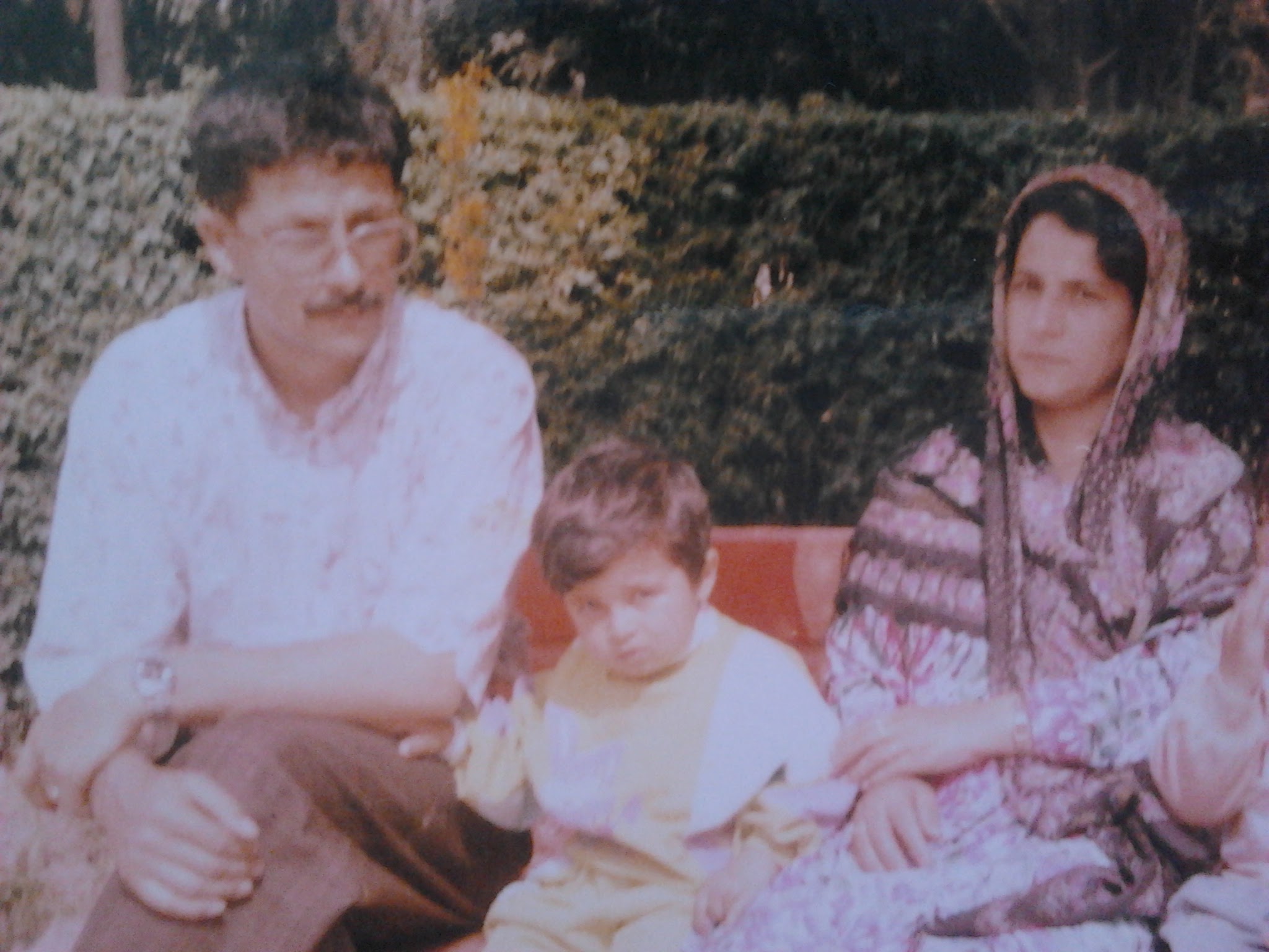 With family
